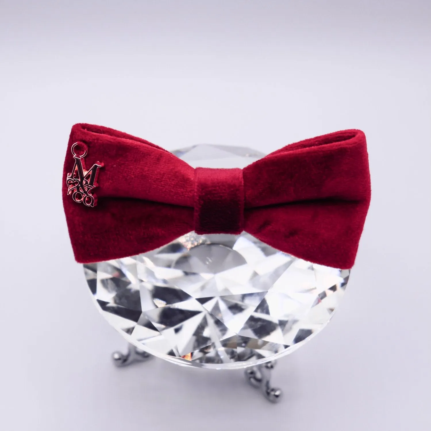 "The Mia" Velvet Bow Tie