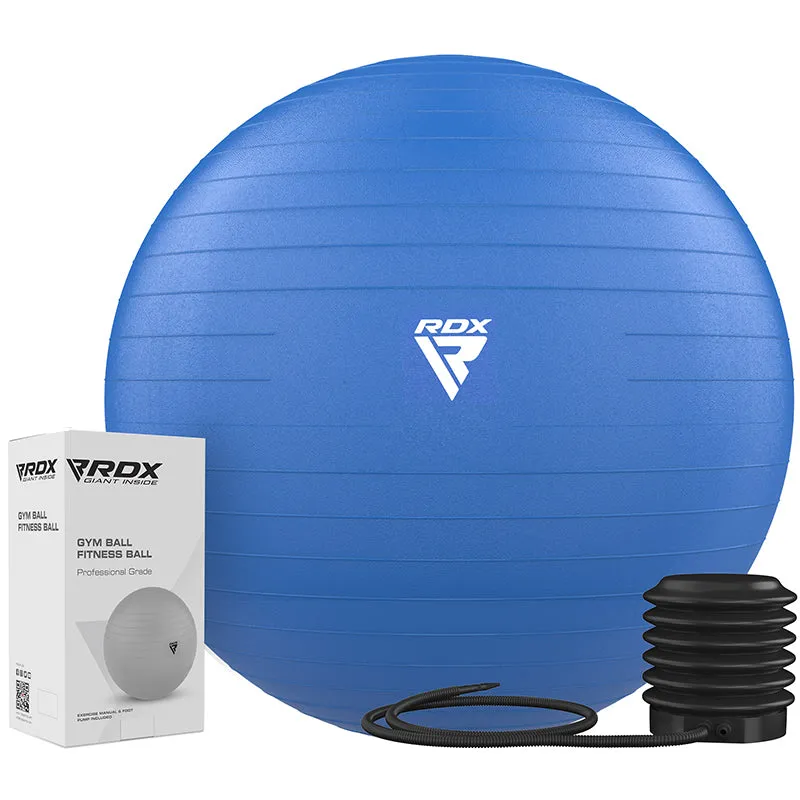 RDX B1 Inflatable Anti-Slip Yoga Ball with Portable Foot Air Pump