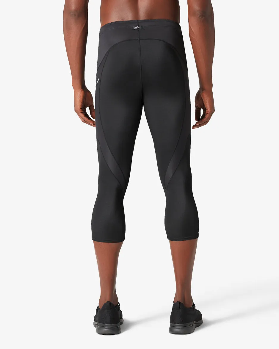 TEST DOMAINE Stabilyx Joint Support 3/4 Compression Tight: Men's Black