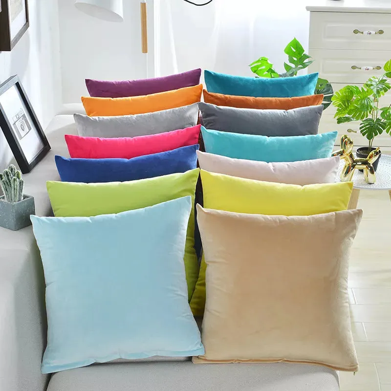 Velvet Cushion Pillow Cover Collection