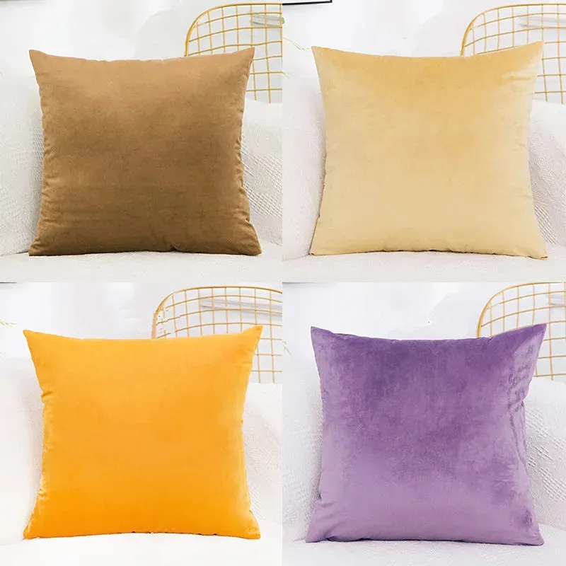 Velvet Cushion Pillow Cover Collection