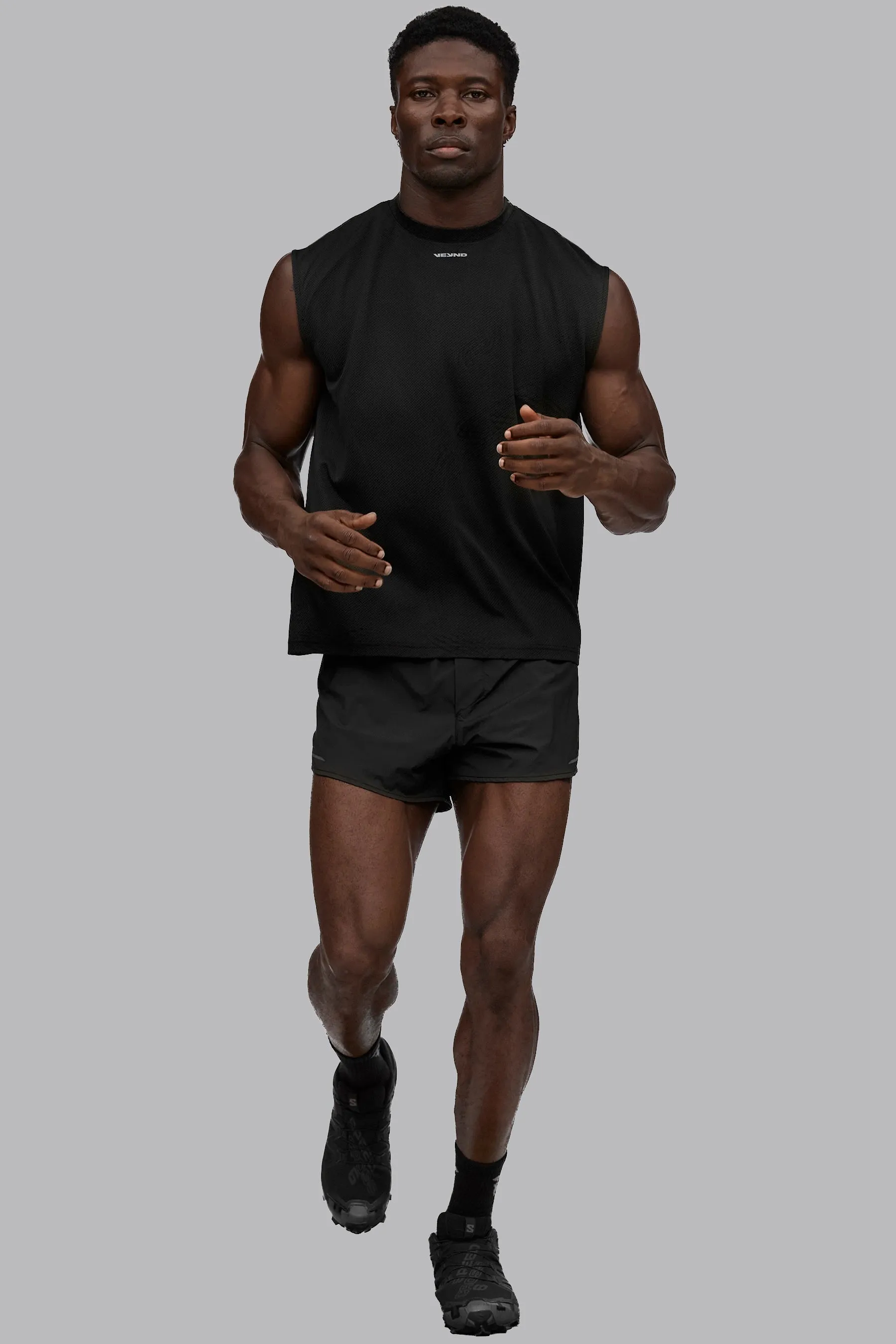 V_XLYTE 3" RUNNING SHORTS - Black