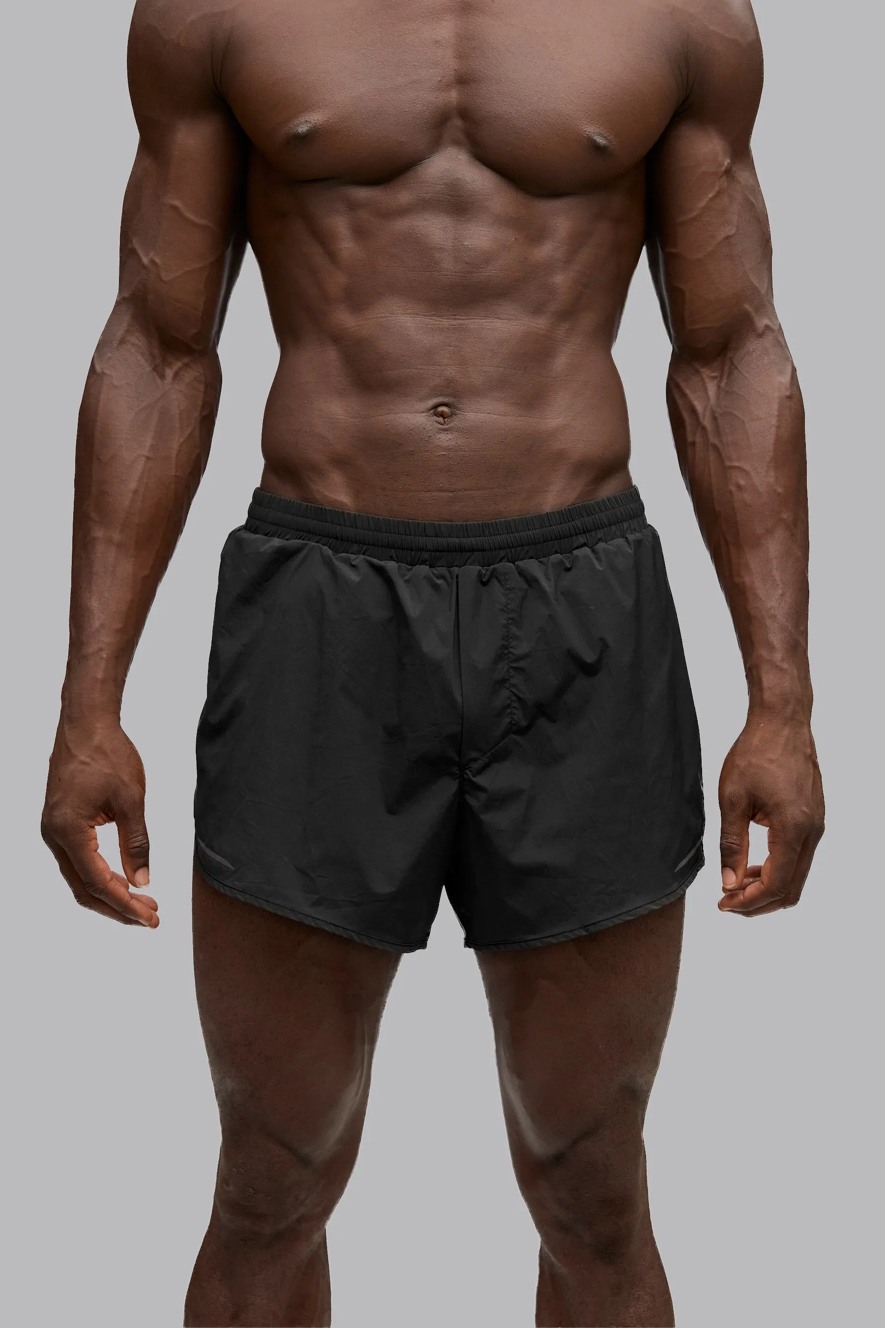 V_XLYTE 3" RUNNING SHORTS - Black